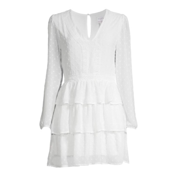 KoKo + Mason Ruffle Tiered Dress NWT - Picture 7 of 7